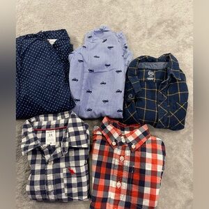 BABY BOY LONG SLEEVES SHIRT BUNDLE